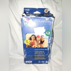Picture Mate Print Pack T5570 Epson 100 Prints Expired 2008
